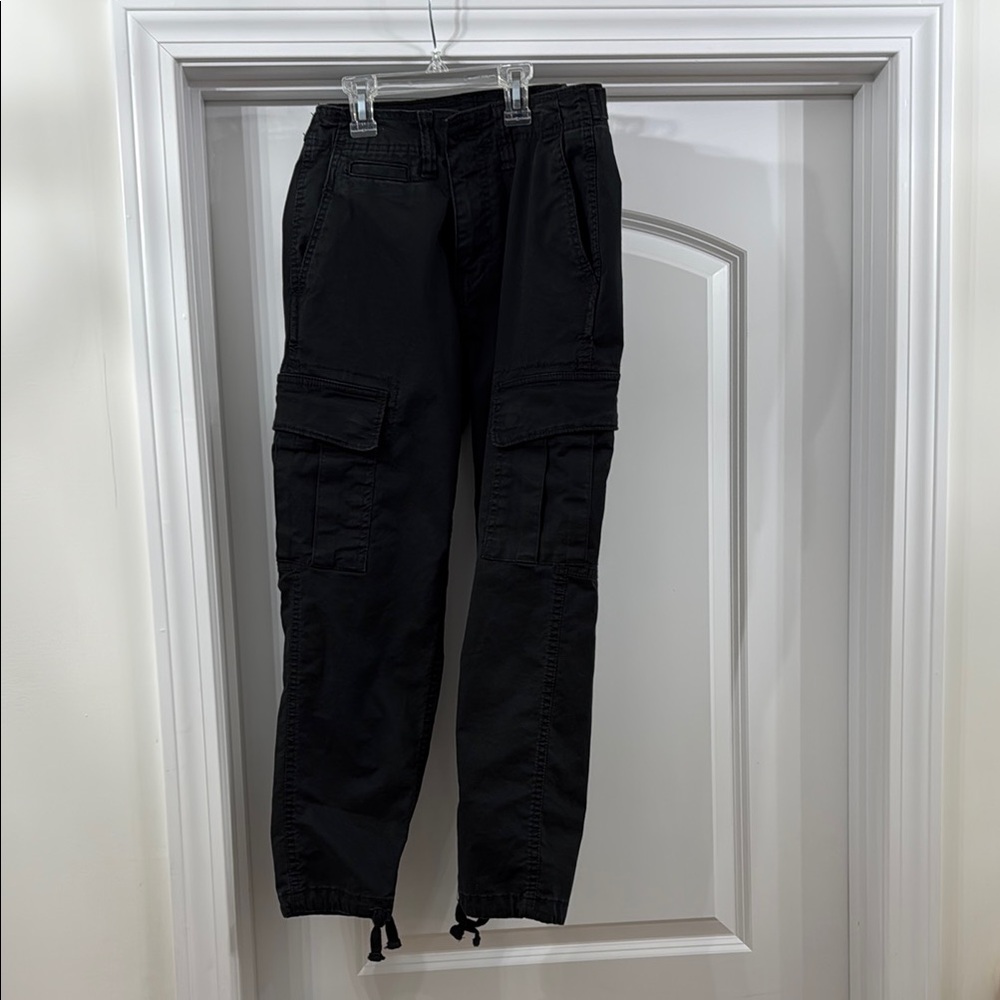 Men's Black Cargo Pants